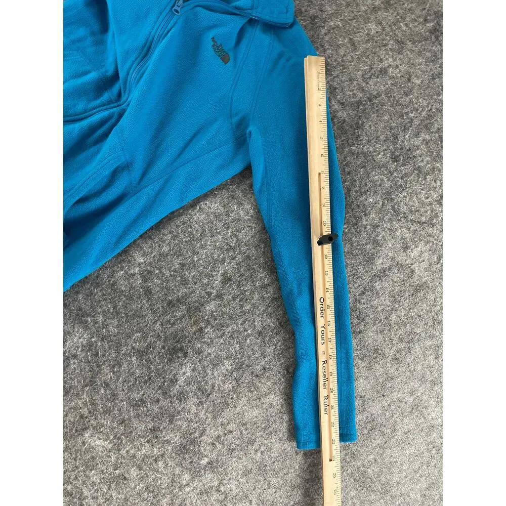 THE NORTH FACE Sweater Women Medium Blue Fleece Full Zip Jacket Lightweight N54